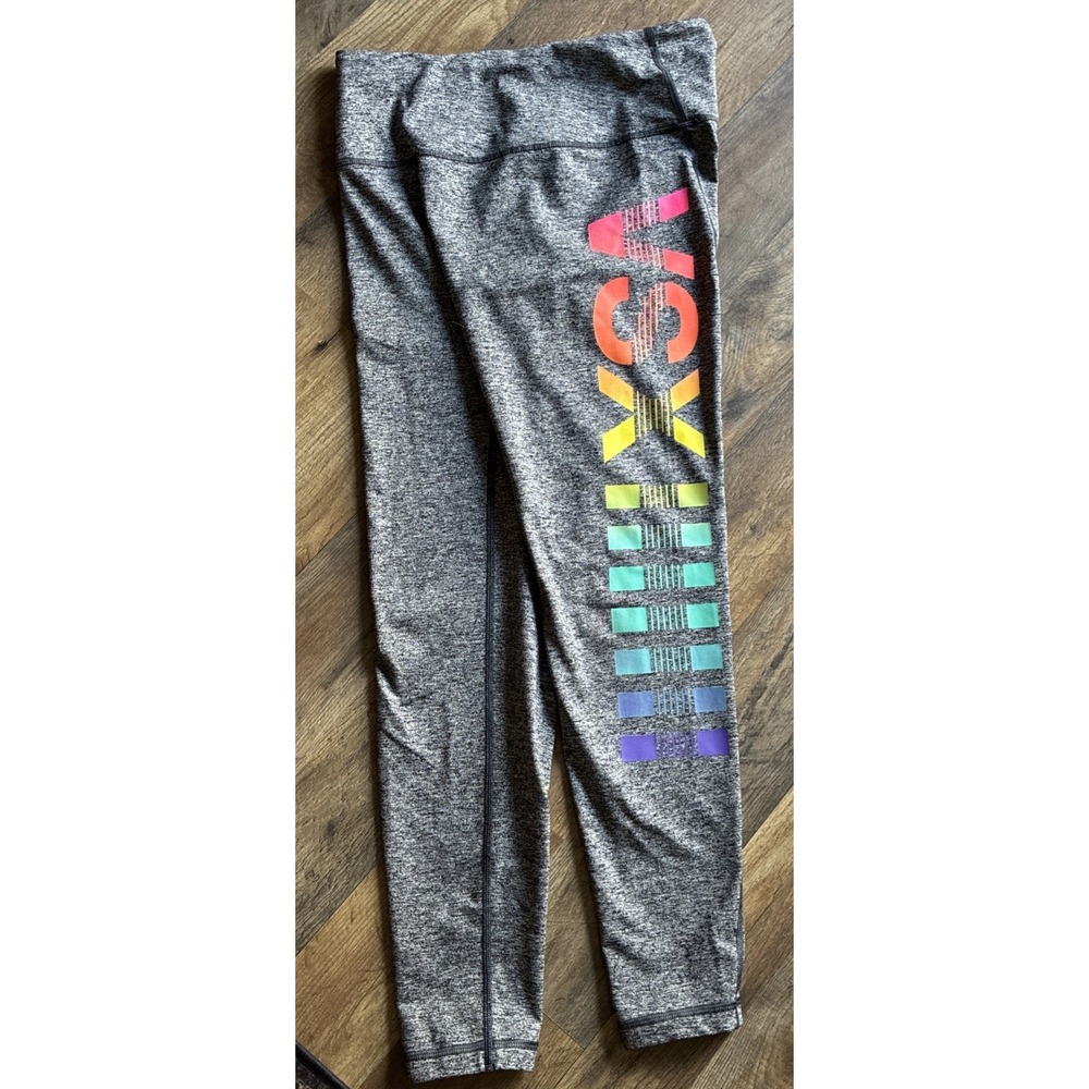 Victoria's Secret Sport Leggings Knockout Tight Workout Yoga VSX Logo Sz. Med S